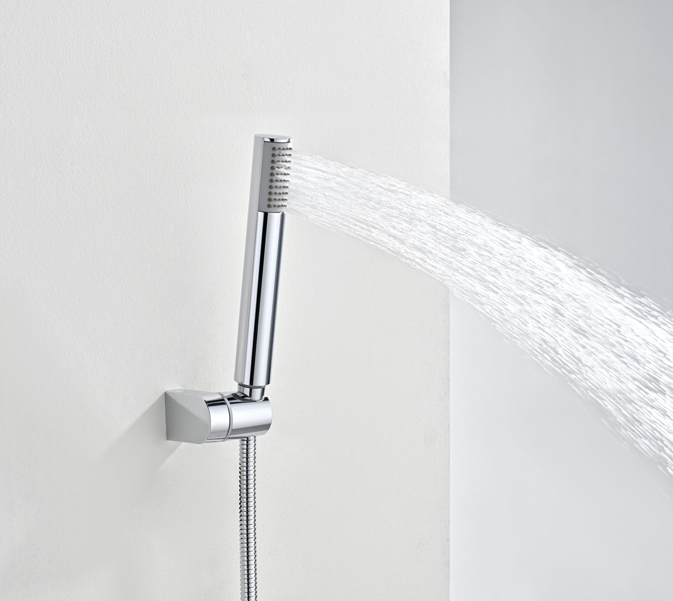 Bless Chrome Thermostatic Bath and Shower Kit, view 4