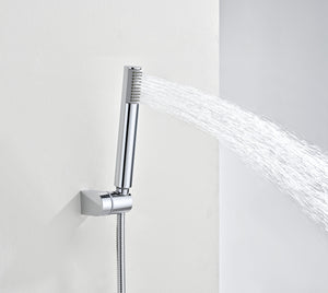 Bless Chrome Thermostatic Bath and Shower Kit, view 4