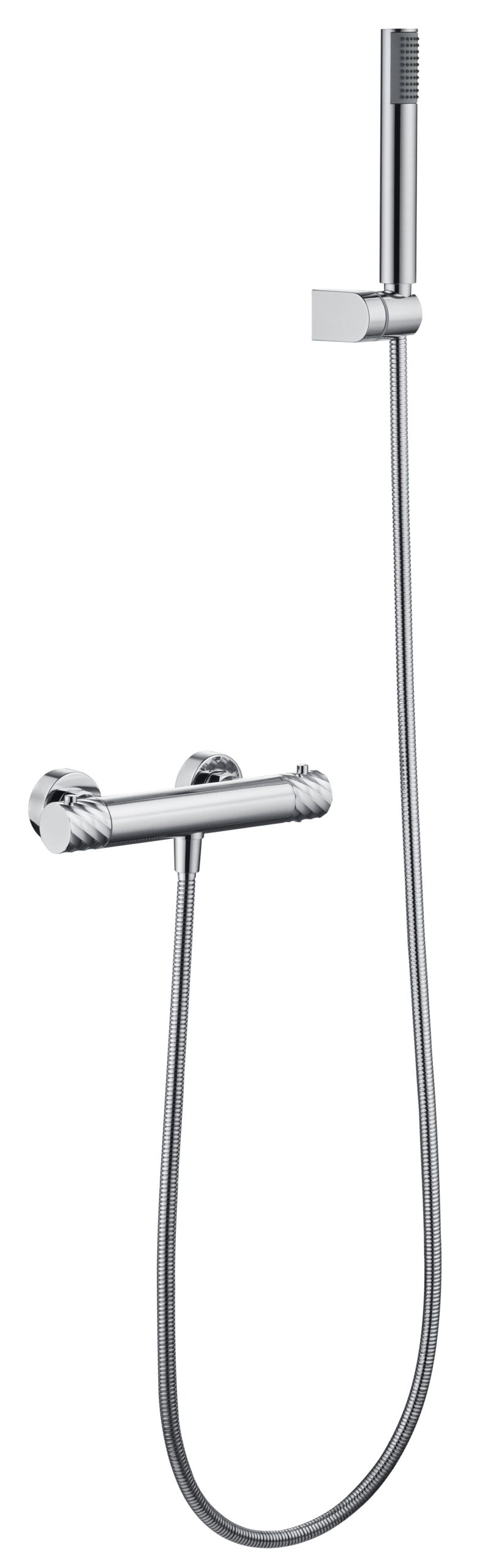 Bless Chrome Thermostatic Shower Kit, main product view