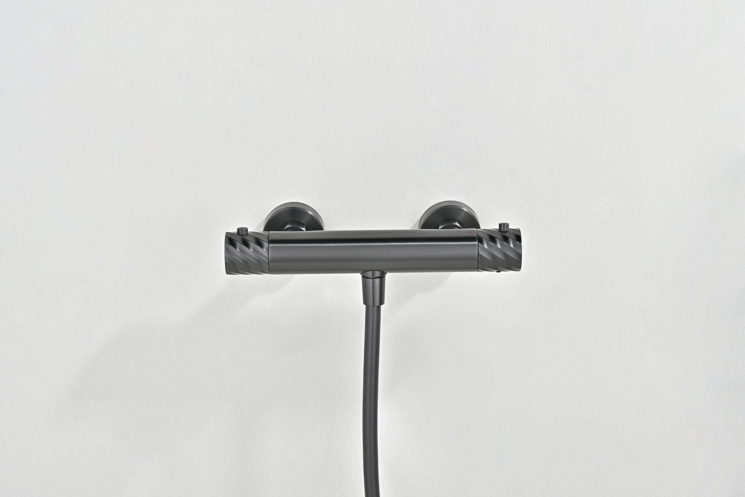 Bless Black Gun Metal Thermostatic Shower Kit, view 4