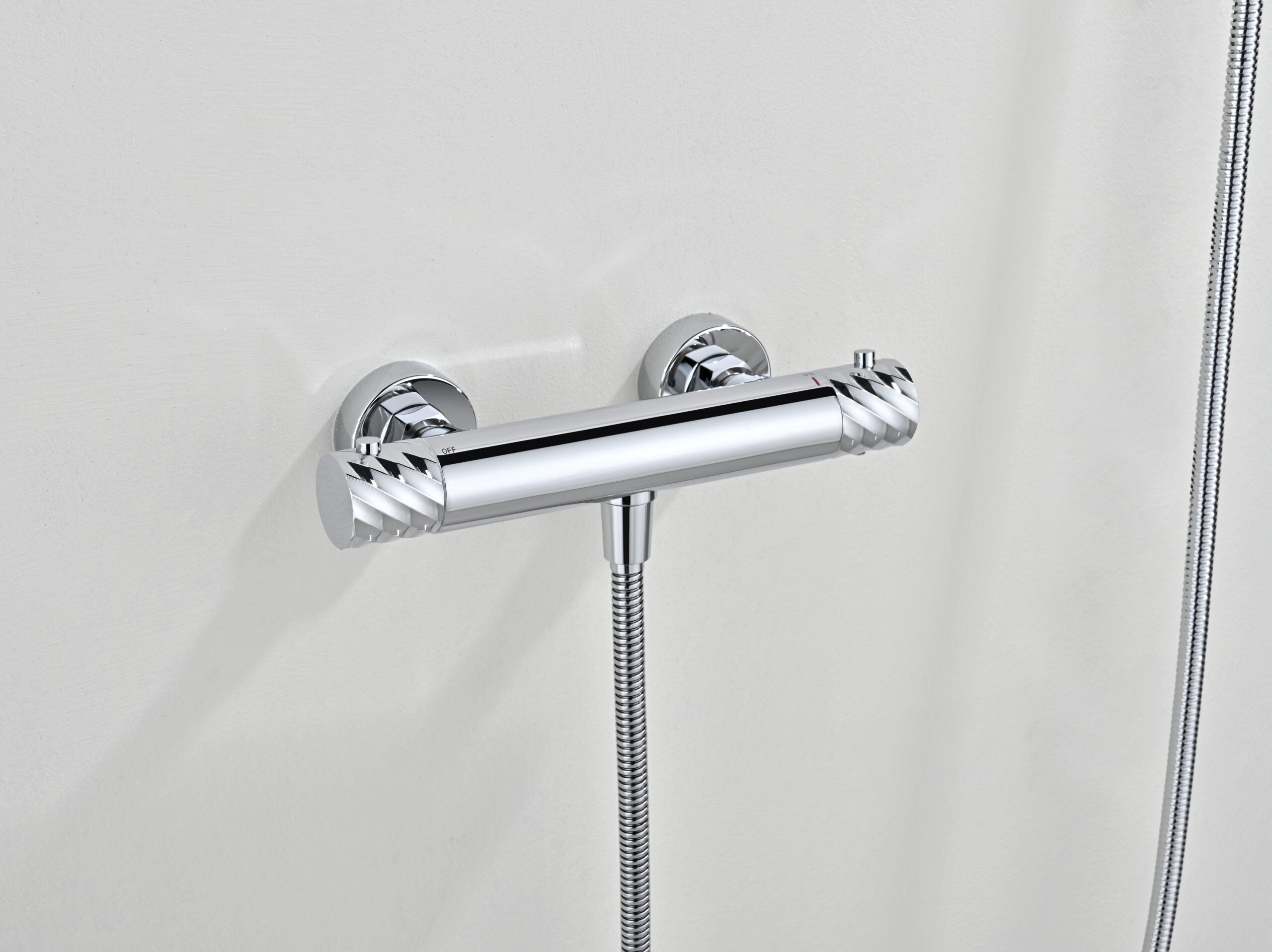 Bless Chrome Thermostatic Shower Kit, view 2