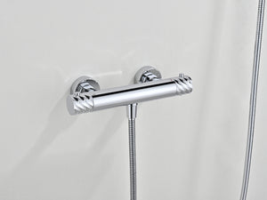 Bless Chrome Thermostatic Shower Kit, view 2