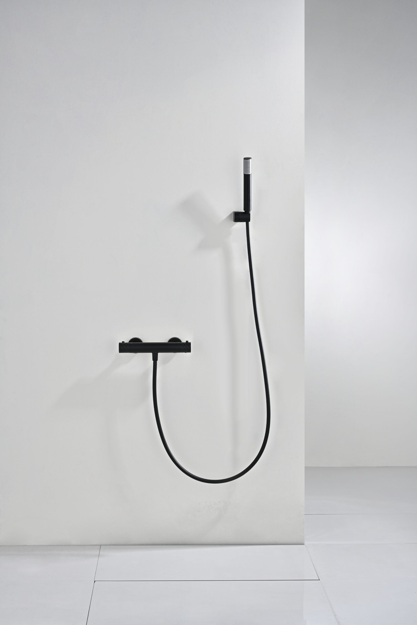 Bless Matte Black Thermostatic Shower Kit, view 6
