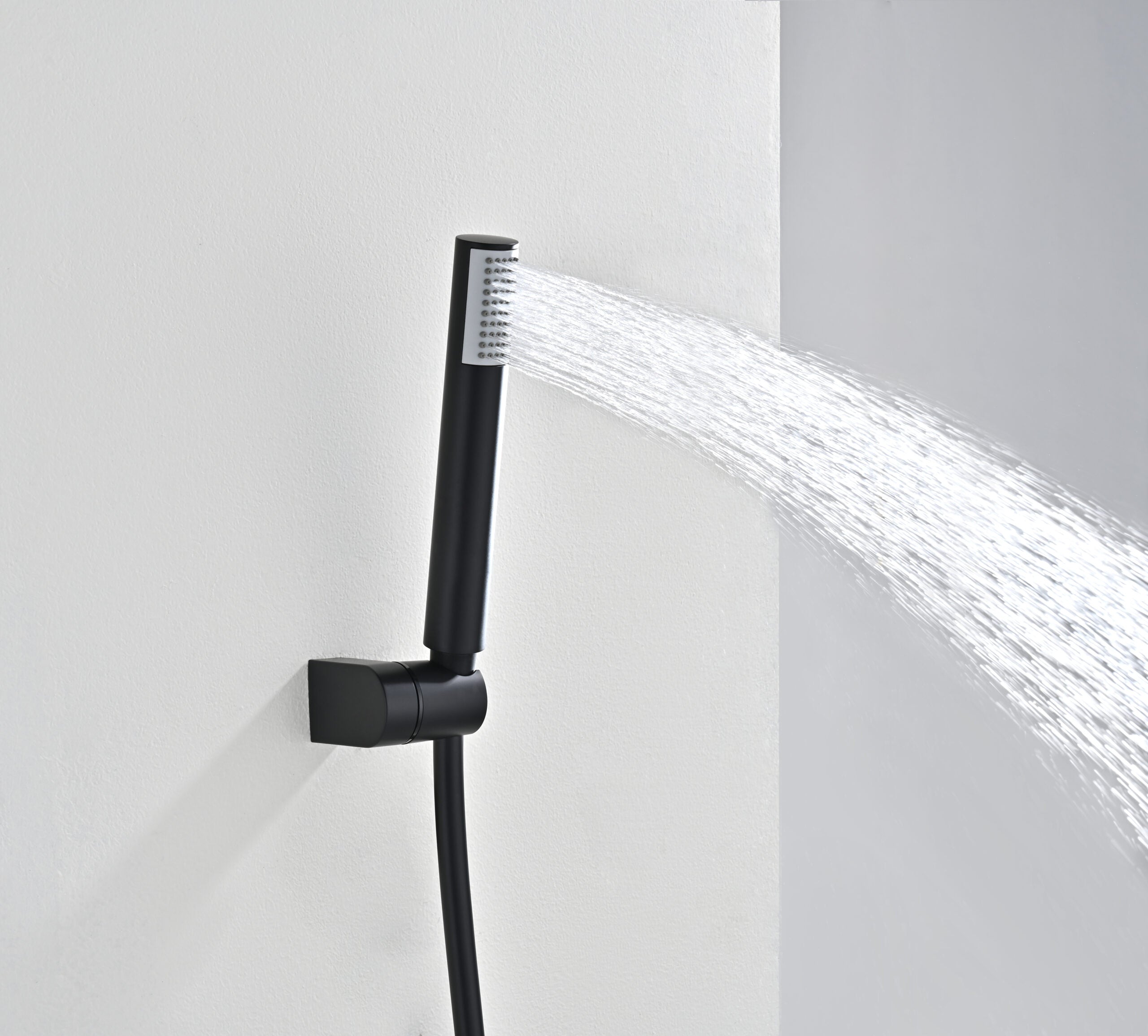 Bless Matte Black Thermostatic Shower Kit, view 5