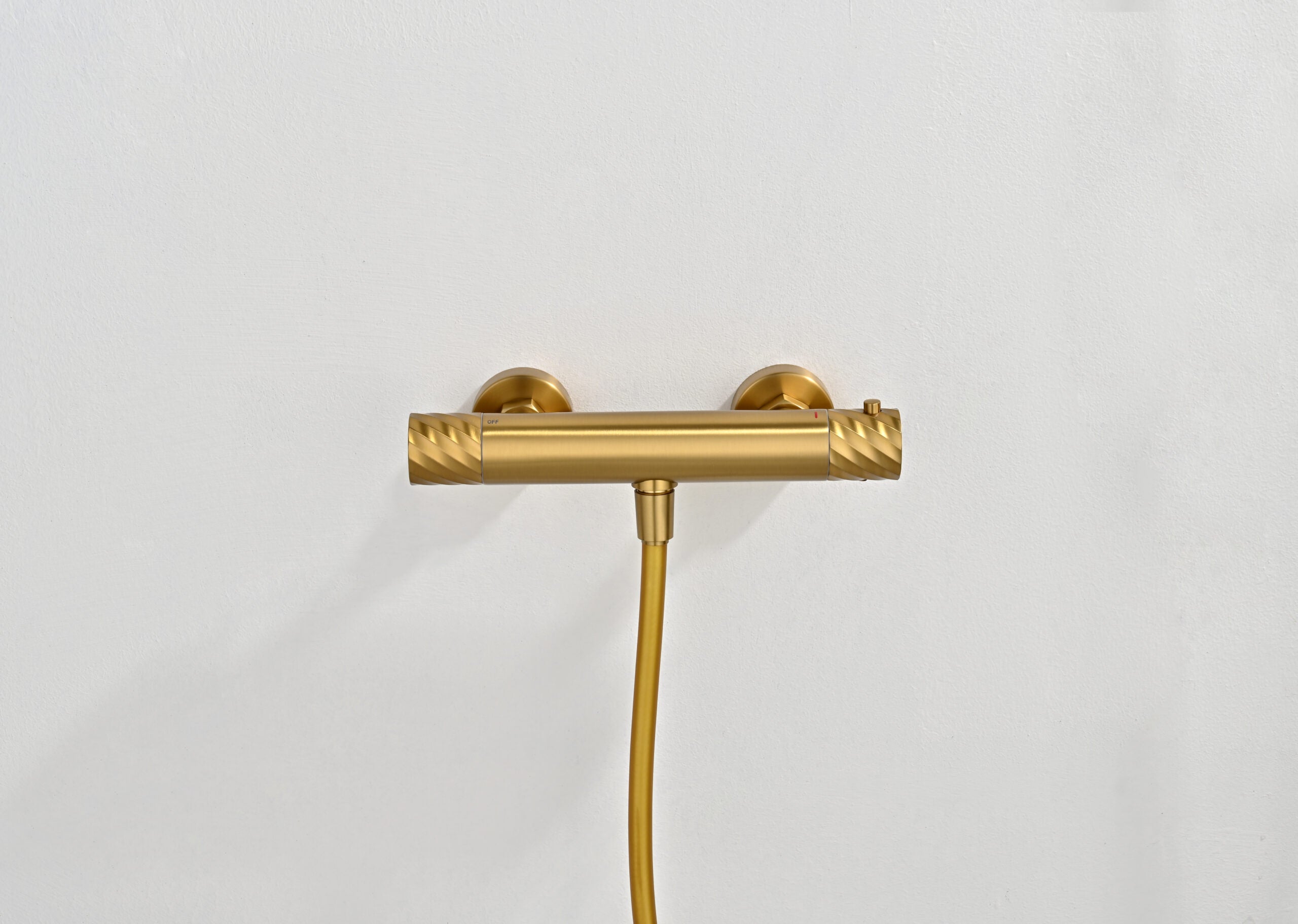 Bless Brushed Gold Thermostatic Shower Kit, view 4