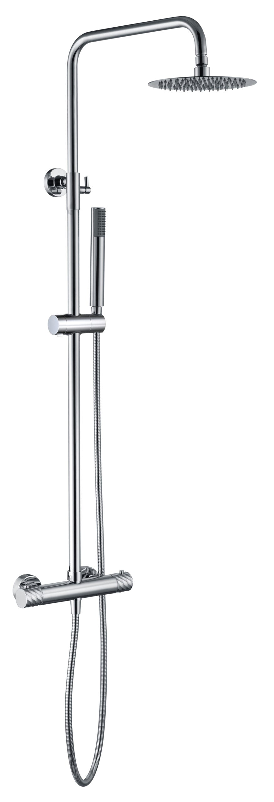 Bless Chrome Thermostatic Shower Set, main product view