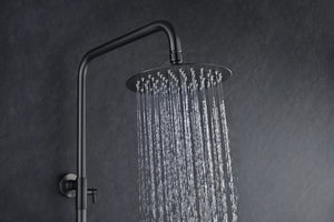Bless Black Gun Metal Thermostatic Shower Set, view 4
