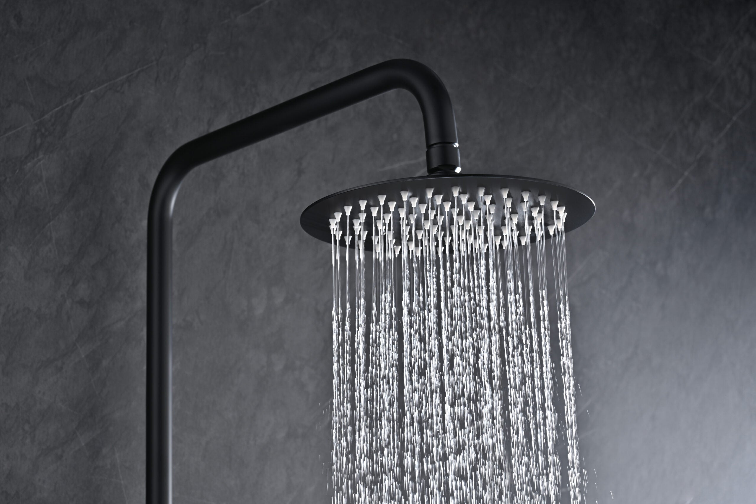 Bless Matte Black Thermostatic Shower Set, view 4