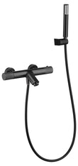 Línea Grifo De Baño/Ducha Termostático Negro Gum Metal