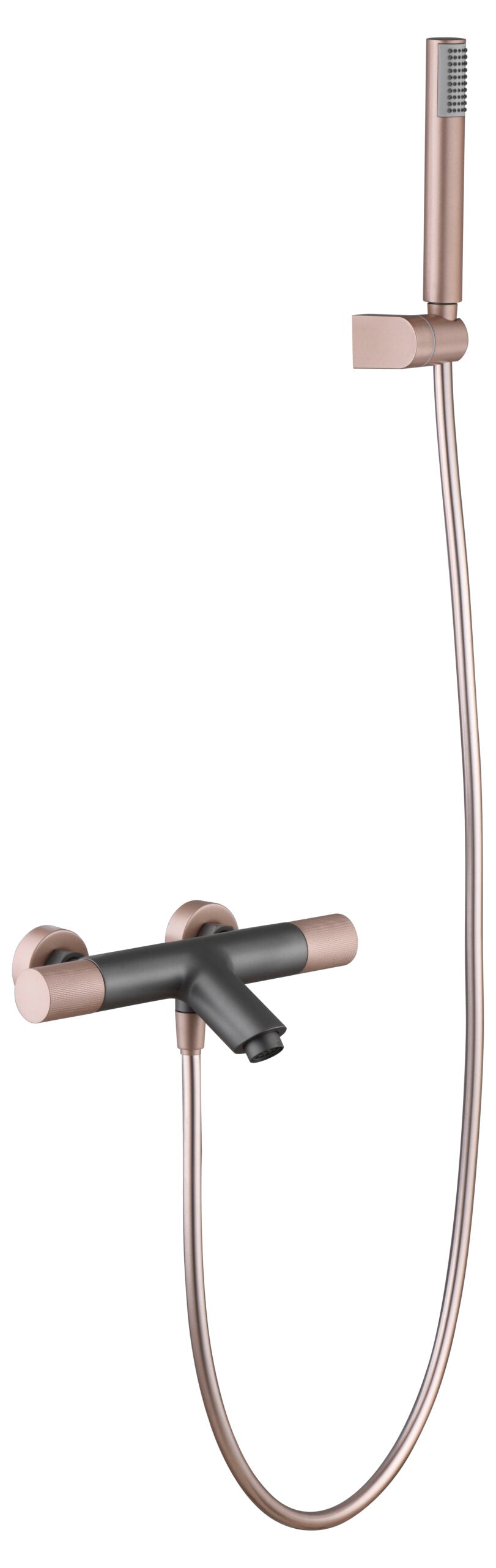 Champagne Gray Thermostatic Shower Faucet Set, view 2