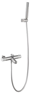 Línea Grifo De Baño/Ducha Termostático Níquel Cepillado