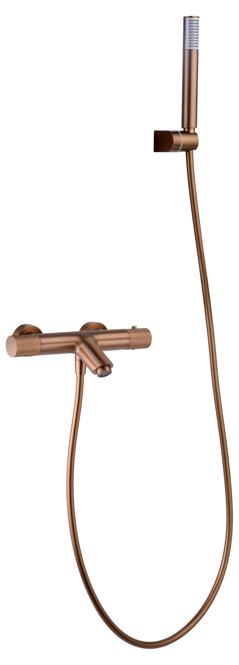 Chrome Thermostatic Shower Set with Modern Design, view 4