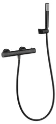 Grifo De Ducha Termostático Linea Negro Gum Metal