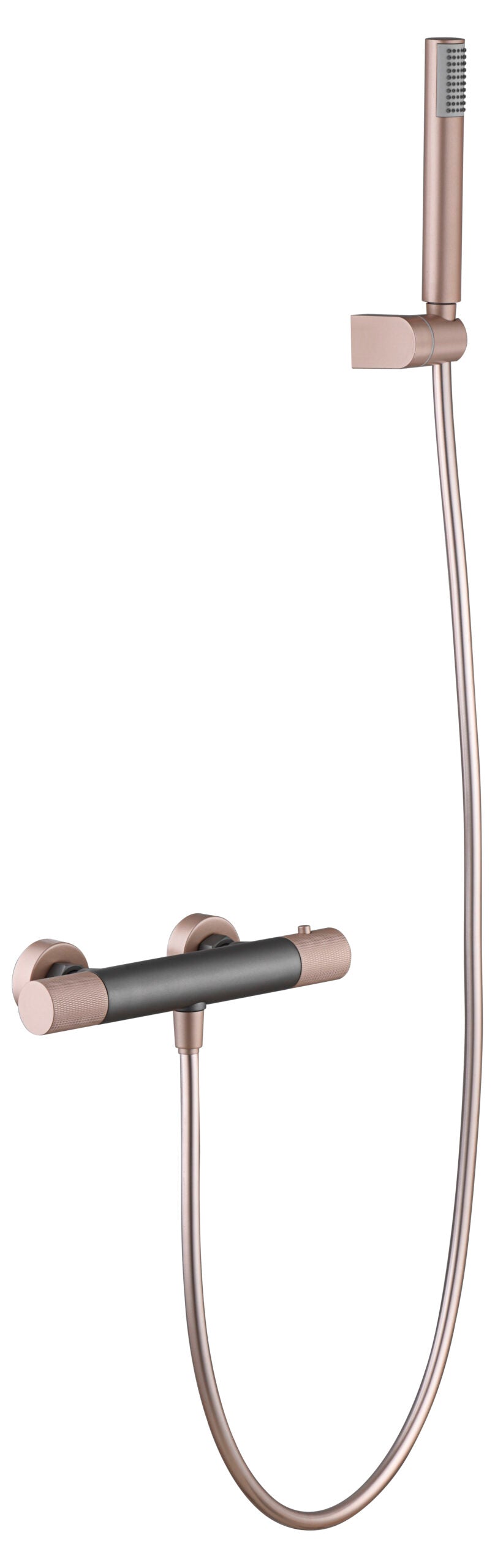 Champagne Gray Thermostatic Shower Faucet Set, view 2