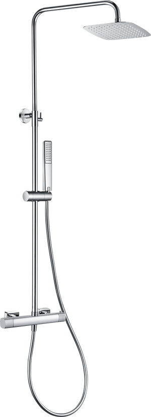 Firenze Chrome Thermostatic Shower Set, main product view