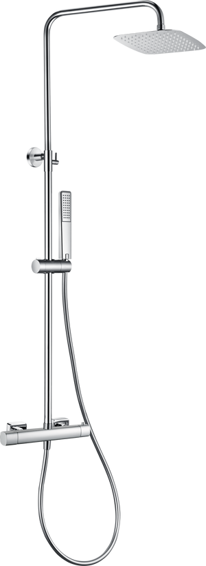 Toscana Chrome Thermostatic Shower Set, main product view