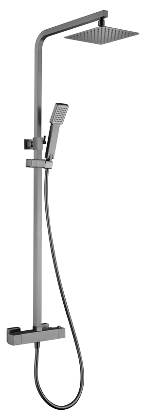 Vigo Black Gun Metal Thermostatic Shower Vigo Series, view 2