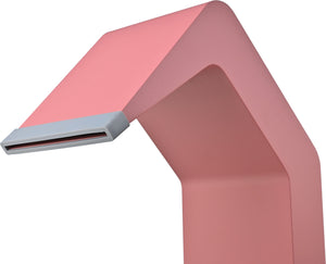 Coral Pink Pool Waterfall Stainless Steel 316, detail view