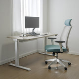 Silla ergonómica con soporte lumbar