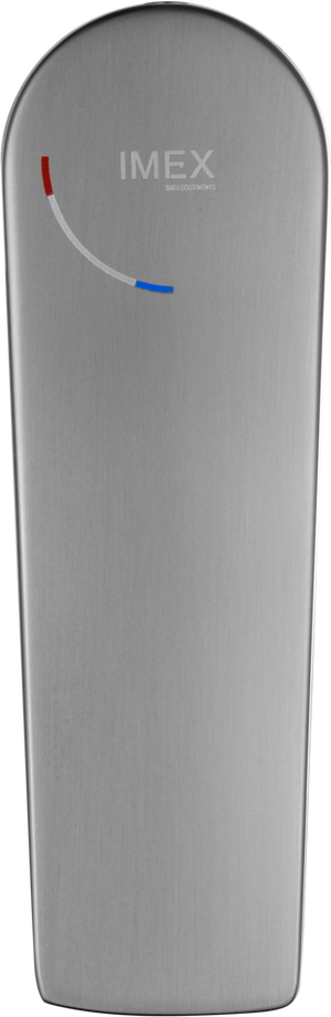 Delos Built-in Sink Mixer S316 Steel Chrome, detail view