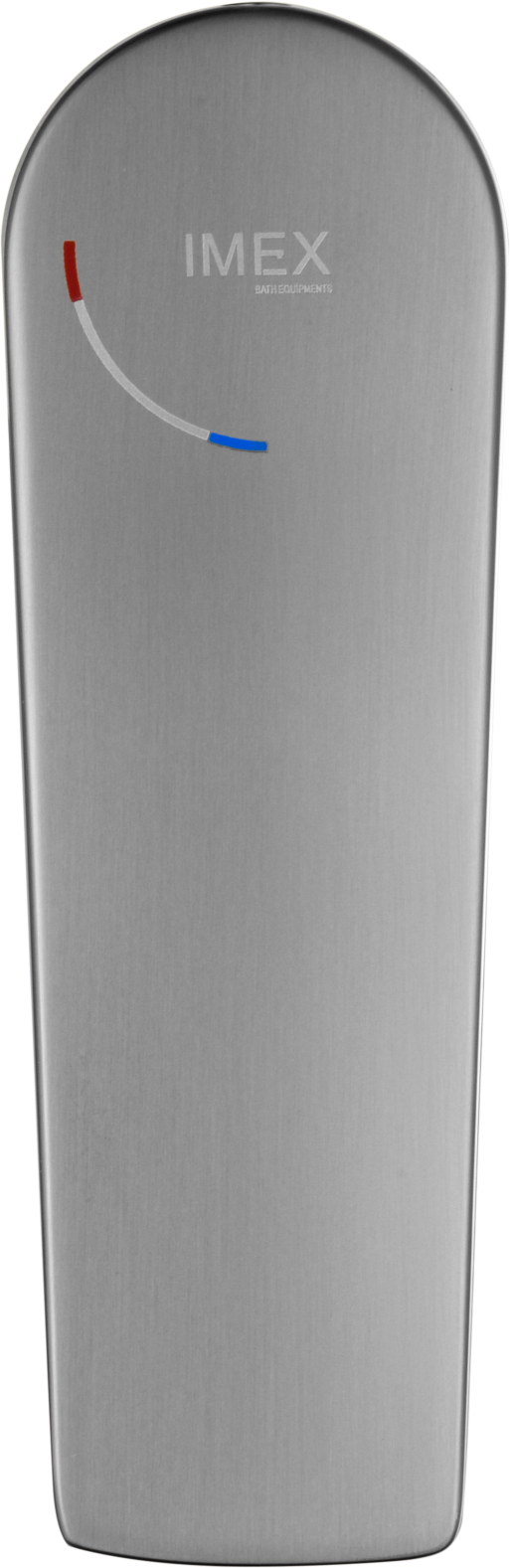 Delos Built-in Sink Mixer S316 Steel Chrome, detail view
