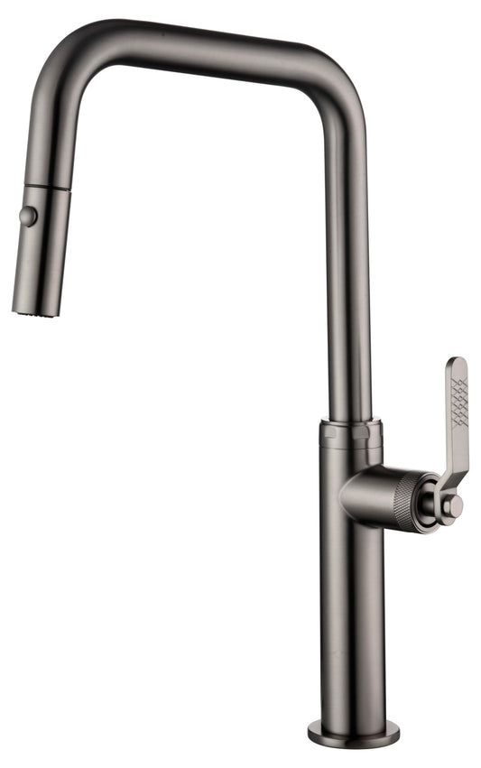 Grifo De Cocina Niza Negro Gun Metal