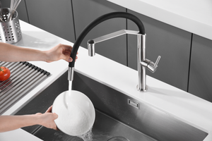Deva Steel Kitchen Faucet Modern Design, view 4