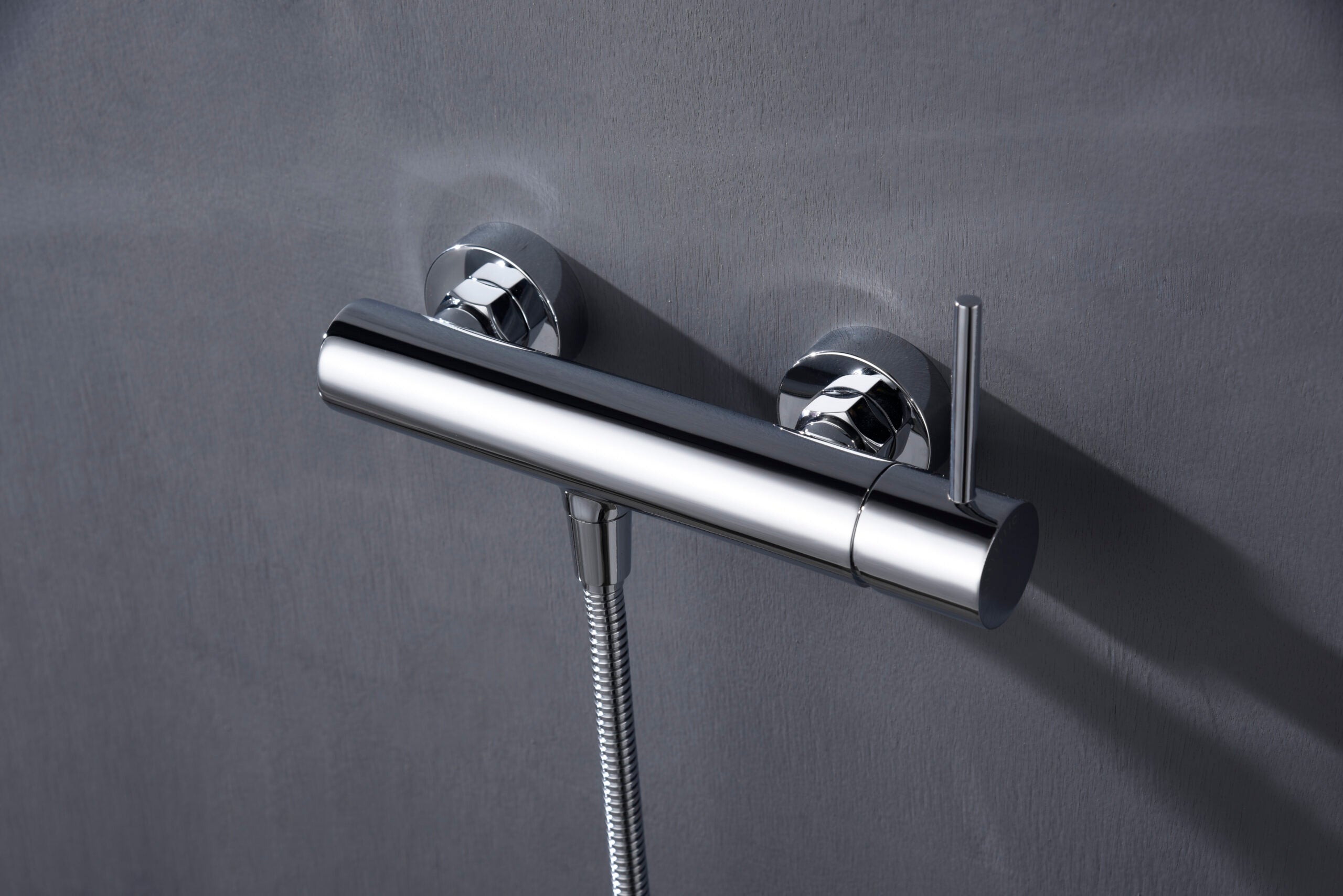 Chrome Monza Shower Mixer Kit Modern Design, view 3