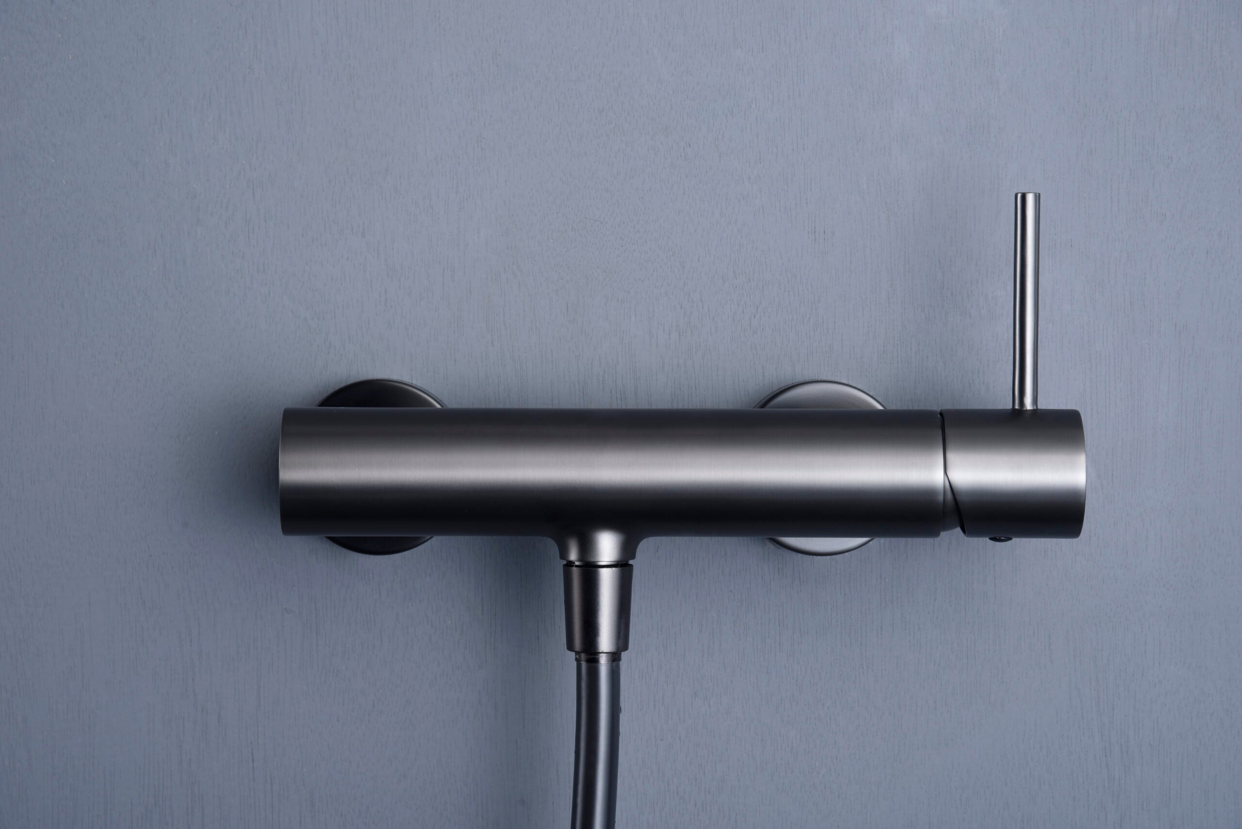 Monza Black Gun Metal Single Handle Shower Kit, view 5
