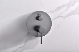 Monza Black Gun Metal Single Handle Shower Set, view 5