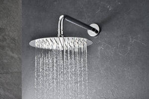 Chrome Thermostatic Shower Set Built-In Installation, view 5