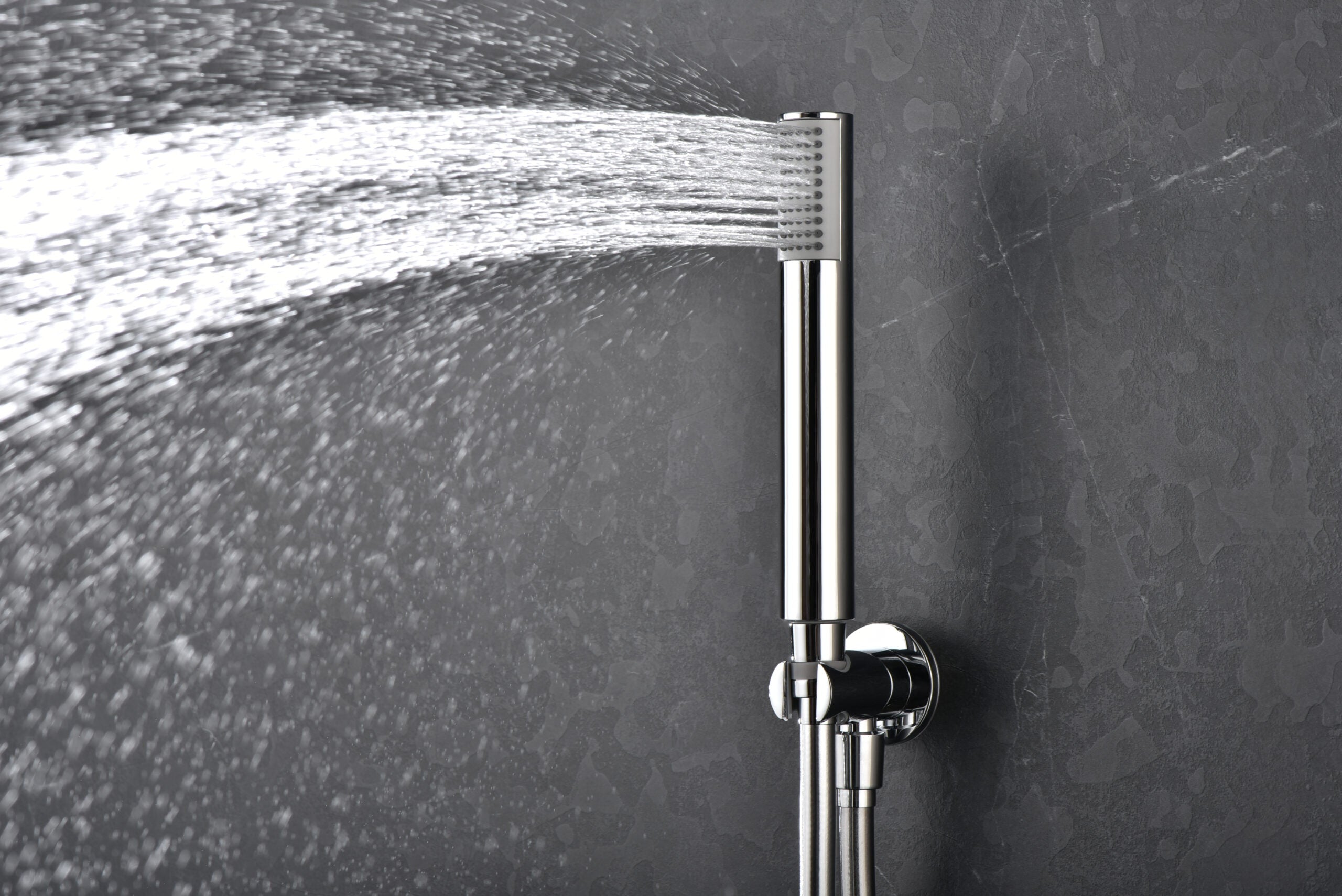Chrome Thermostatic Shower Set Built-In Monza Series, view 3