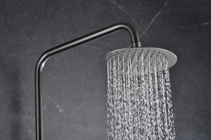 Monza Black Gun Metal Single Handle Shower Set, view 6