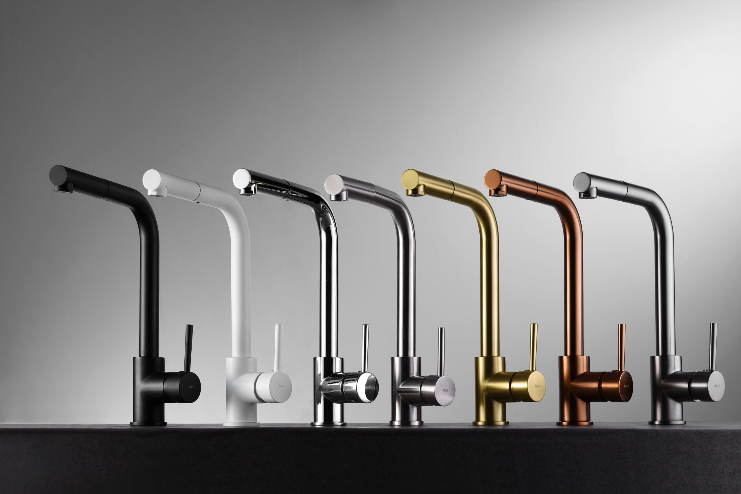 Malta Chrome Kitchen Faucet Modern Design, view 5