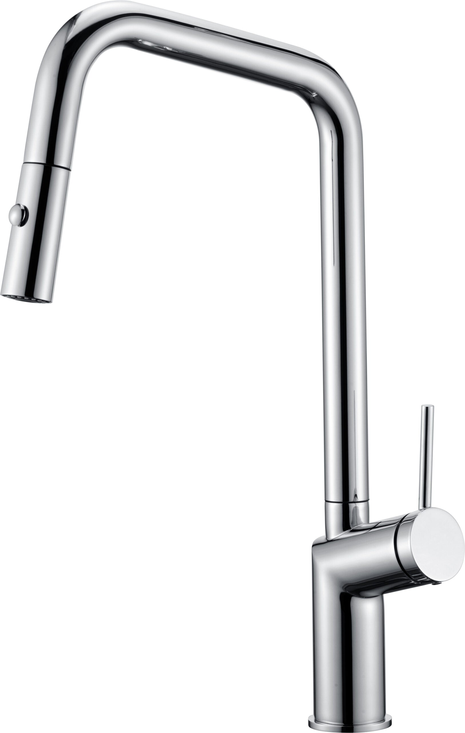 Bonn Chrome Kitchen Faucet Modern Design, view 2