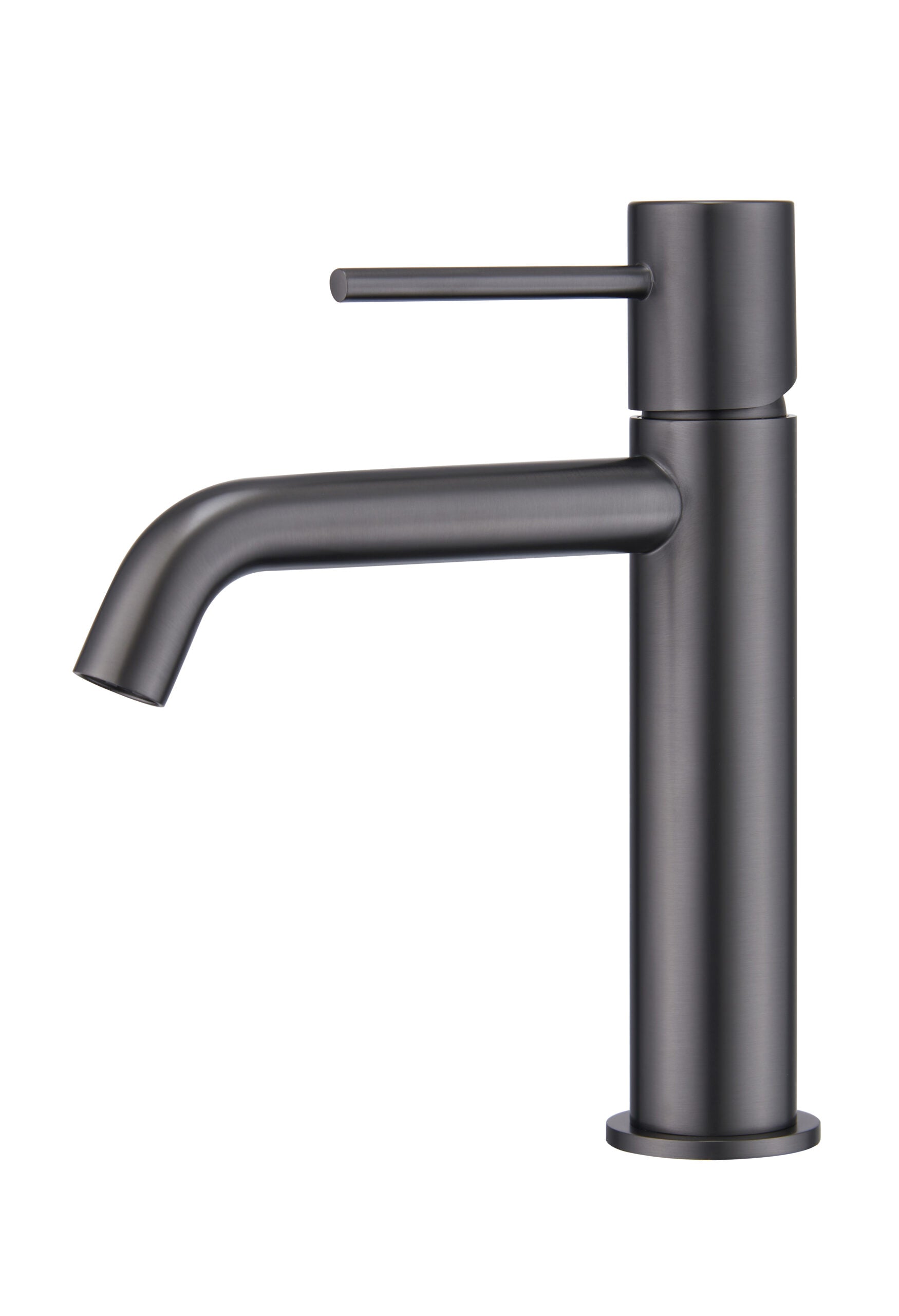 Monza Black Gun Metal Single Lever Basin Mixer, view 2