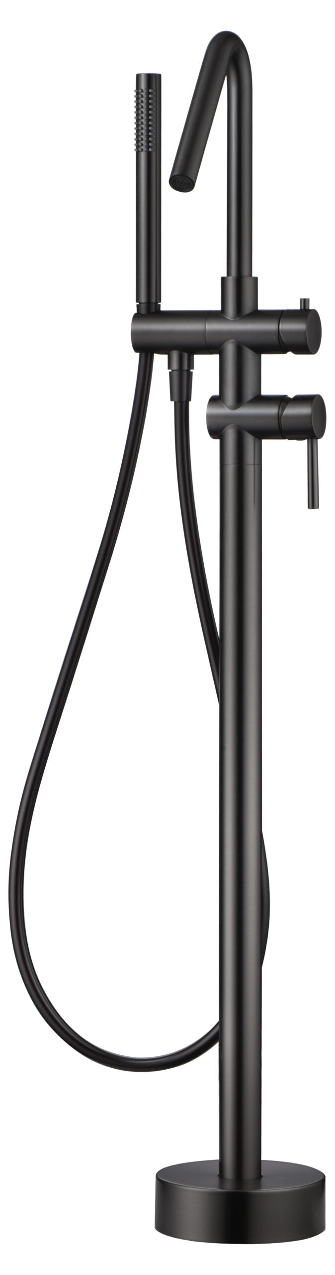 Corsica Freestanding Bathtub Faucet Single Lever Black, view 2