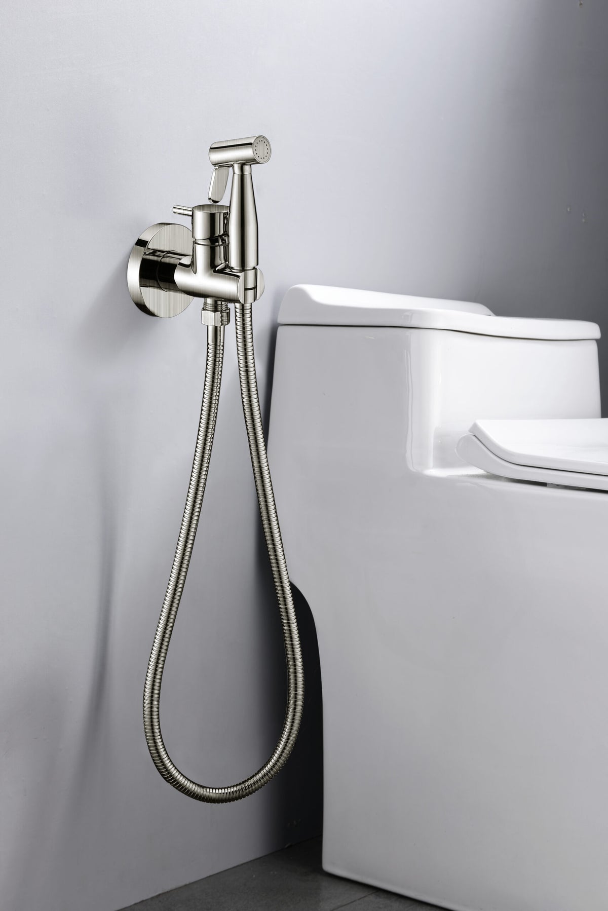 Munich Brushed Nickel Built-In Bidet Faucet, view 3