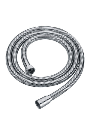 Chrome Shower Flex Hose 150cm Reinforced Steel, view 2