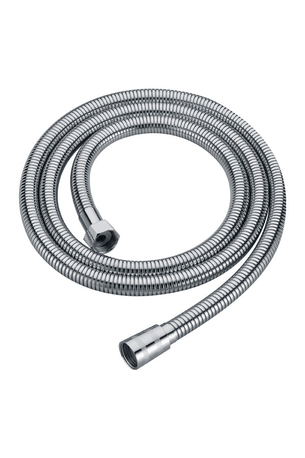 Chrome Shower Flex Hose 150cm Reinforced Steel, view 2
