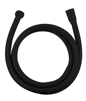 Matte Black Shower Hose 150cm Flexible PVC, view 3