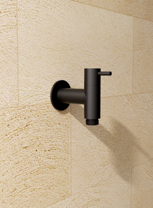 Arches Matte Black Garden Tap in 316 Stainless Steel, view 4