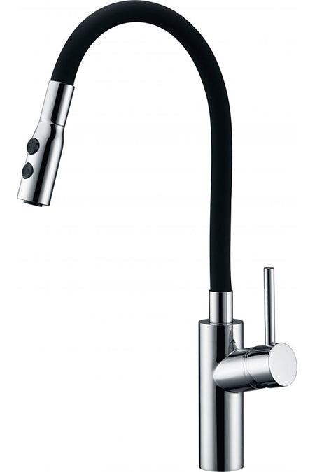 Tokyo Matte Black Kitchen Faucet Modern Design, view 2