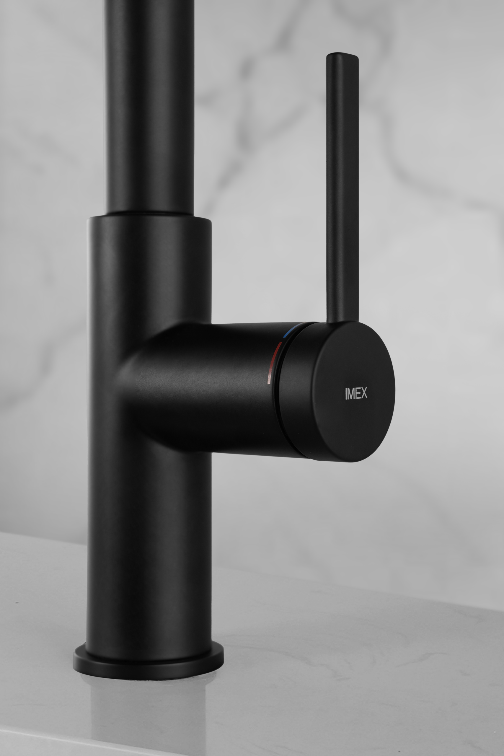 Veneto Matte Black Kitchen Mixer Tap, view 2