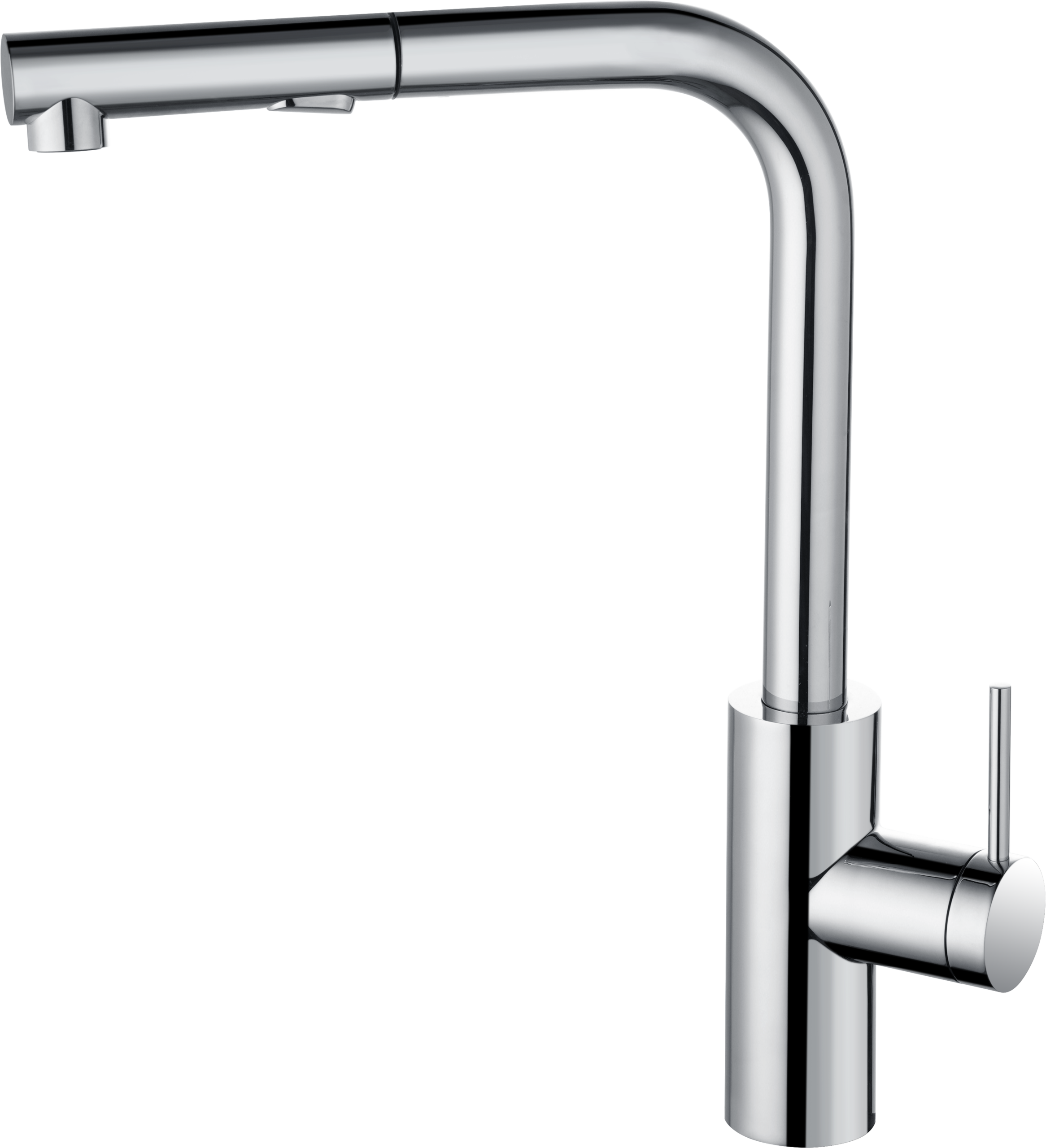 Oporto Chrome Kitchen Mixer Tap, main product view