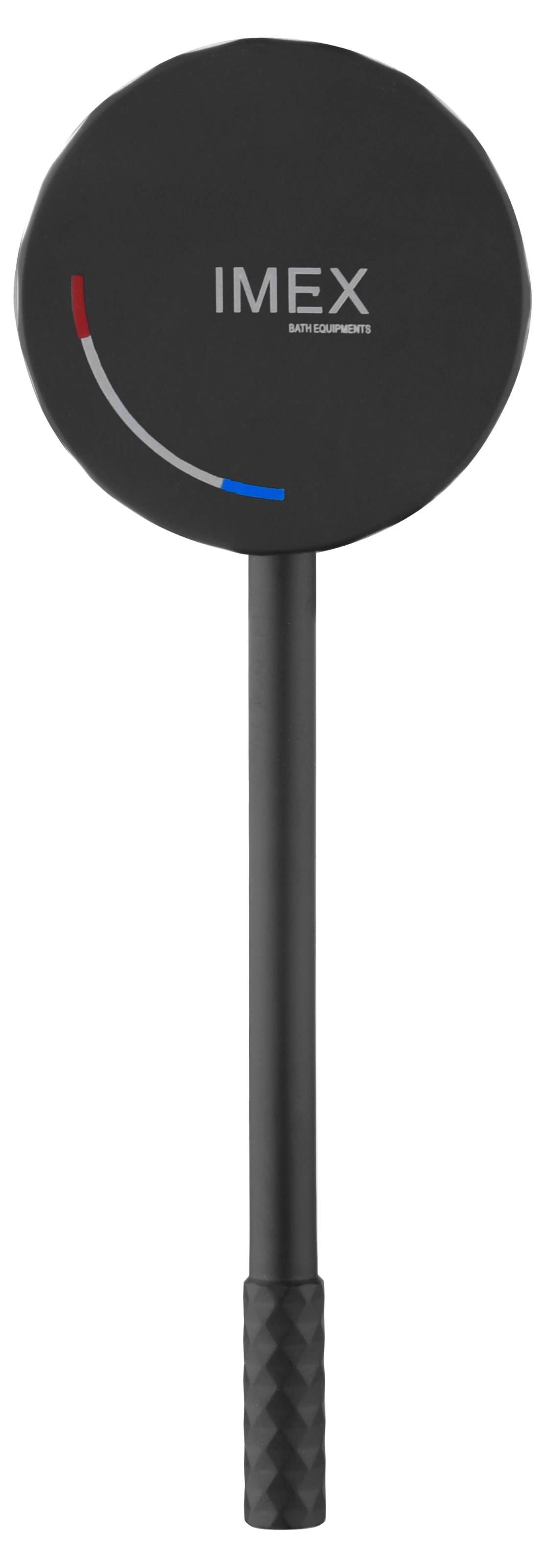 Matte Black Tall Basin Faucet Single Handle, detail view