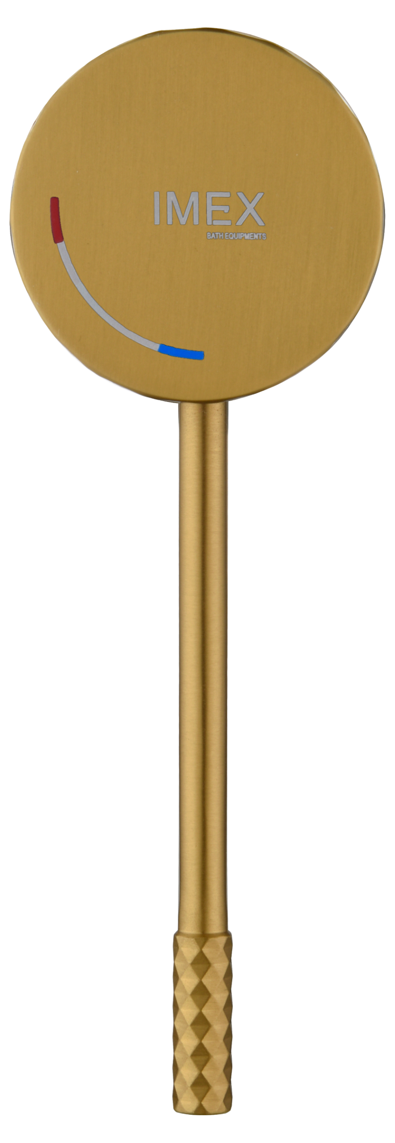 Brushed Gold Basin Mixer Faucet Single Lever, detail view