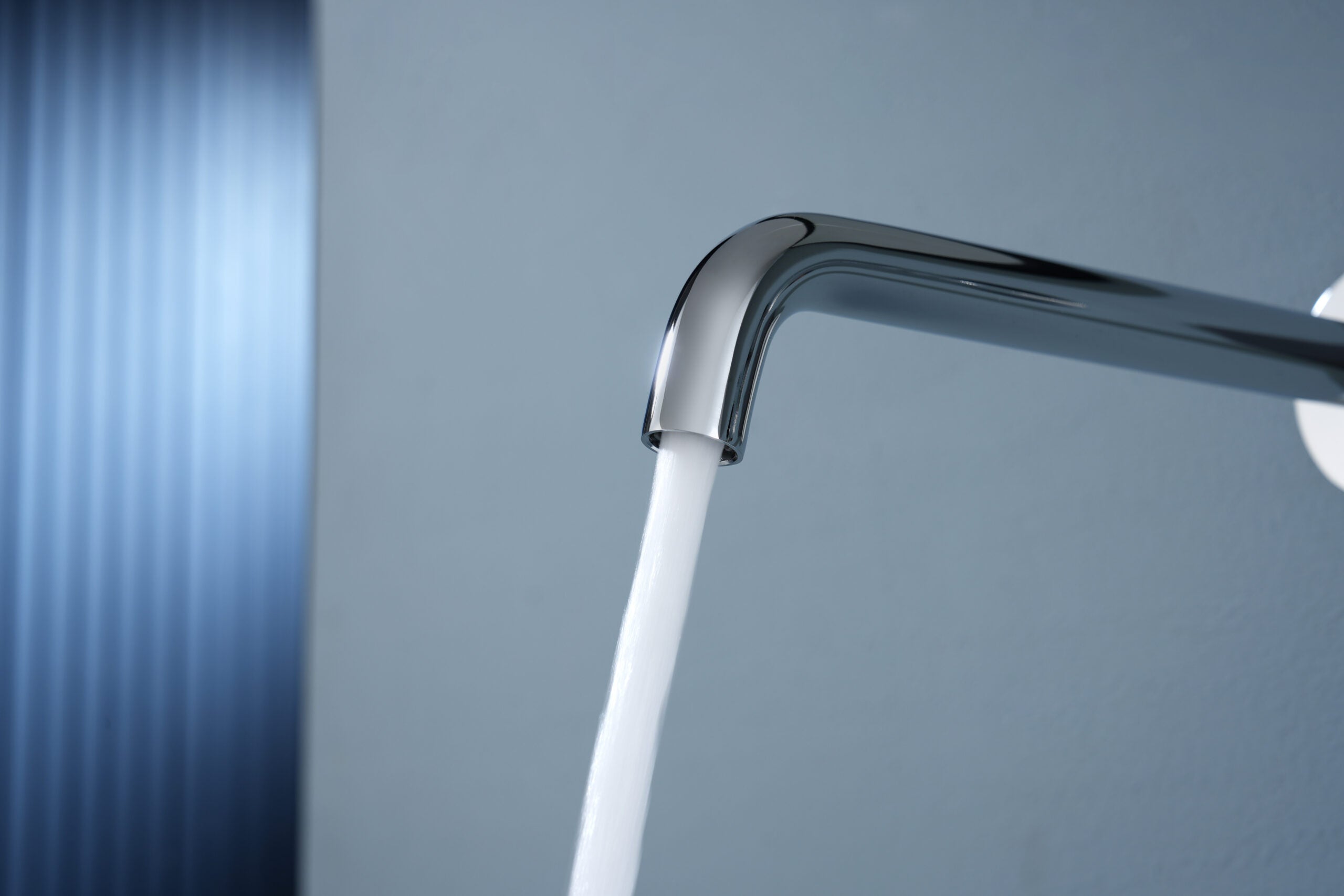 Bless Chrome Concealed Single Lever Basin Mixer, view 4