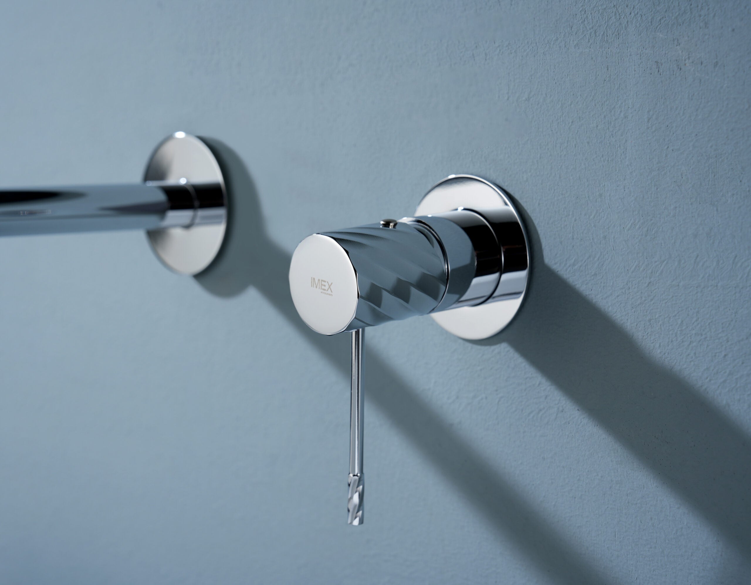 Bless Chrome Concealed Single Lever Basin Mixer, view 2
