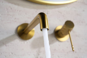 Bless Brushed Gold Concealed Single Lever Basin Mixer, view 3
